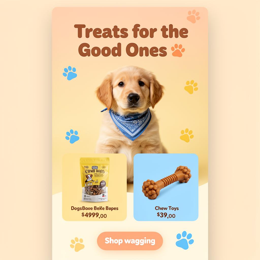 Good Boy Co. email campaign